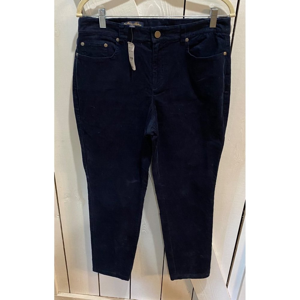 NWT Brooks brother blue corduroy pants 10